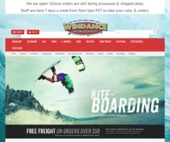 Windance.com(WINDANCE Boardshop) Screenshot