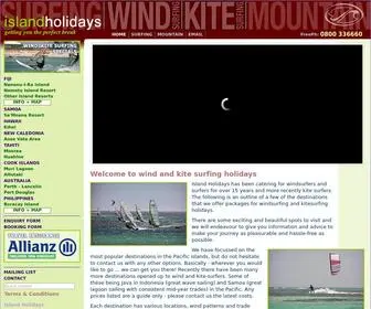 Windandkite.co.nz(Wind and Kite Holidays) Screenshot
