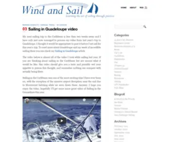 Windandsail.com(Wind and Sail) Screenshot