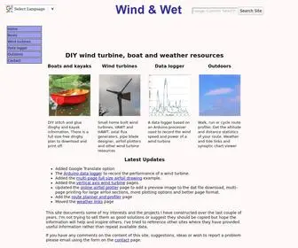 Windandwet.com(Wind and wet) Screenshot