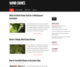 Windchimes.guru(Best Wind Chimes Guide) Screenshot