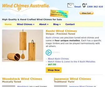 Windchimesaustralia.com.au(Wind Chimes Australia) Screenshot