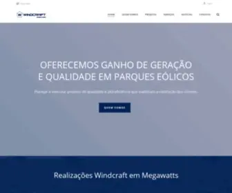 Windcraft.com.br(Engenharia de Parques Eólicos) Screenshot