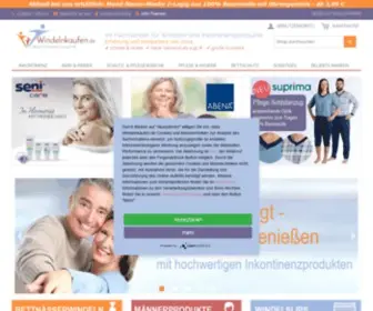 Windelnkaufen.de(Höschenwindel) Screenshot