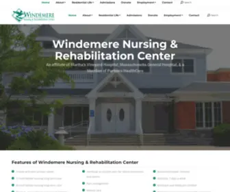 Windemeremv.org(An affiliate of Martha's Vineyard Hospital) Screenshot