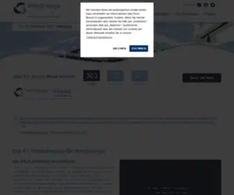 Windenergyhamburg.com(Join the global on & offshore event) Screenshot