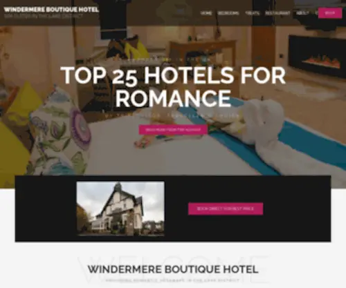 Windermereboutiquehotel.co.uk(The Windermere Boutique Hotel) Screenshot