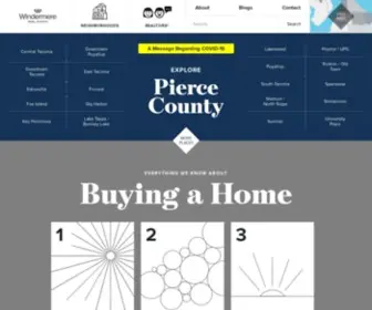 Windermerepc.com(Tacoma Real Estate) Screenshot