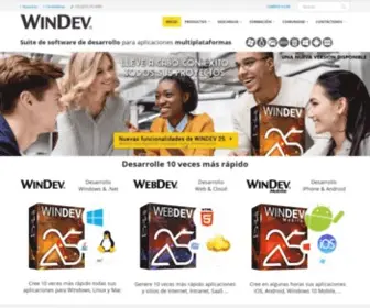 Windev.com.mx(México) Screenshot