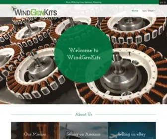 Windgenkits.com(VAWT) Screenshot