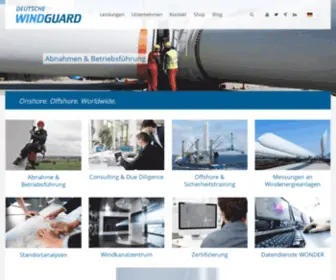 Windguard.de(Deutsche WindGuard) Screenshot