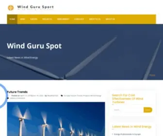 Windguruspot.cz(Wind Guru Spot) Screenshot