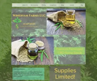 Windhamfarmsllc.com(Windham Farms LLC) Screenshot