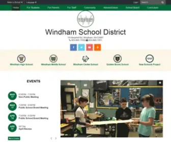 Windhamsd.org(Page Redirection) Screenshot
