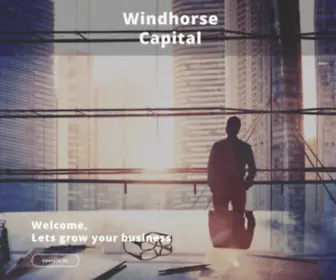 Windhorsecapital.com(Windhorse Capital) Screenshot