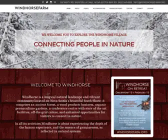 Windhorsefarm.org(Windhorse Farm) Screenshot