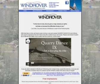 Windhover.org(Windhover Center for Performing Arts) Screenshot