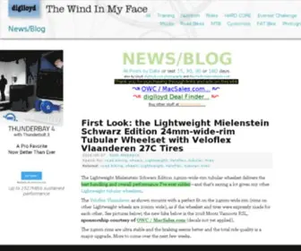 Windinmyface.com(Diglloyd Blog) Screenshot