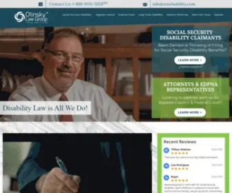 Windisability.com(Olinsky Law) Screenshot