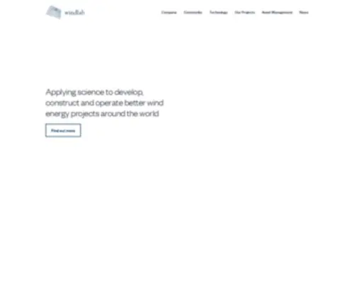 Windlab.com(Windlab is the australian renewable energy company) Screenshot