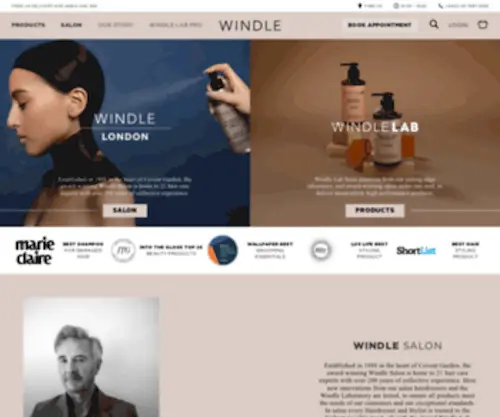 Windlelondon.com(Windle London) Screenshot
