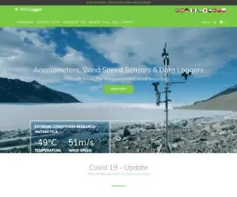 Windlogger.eu(Wind Speed Anemometer Data Loggers) Screenshot