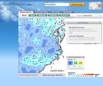 Windmapper.com(Wind Map) Screenshot