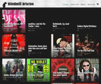 Windmillbrixton.co.uk(Windmill Brixton) Screenshot