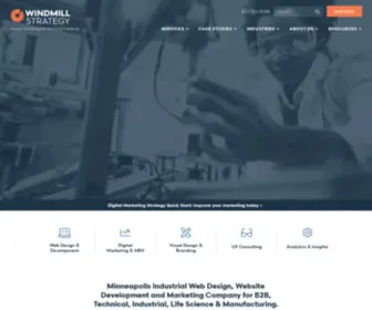 Windmilldesign.com(Industrial Web Design) Screenshot