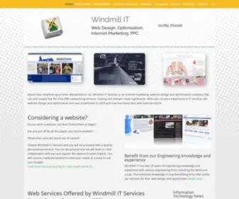 Windmillit.co.uk(Windmill IT Web Design and Optimisation Stratford) Screenshot