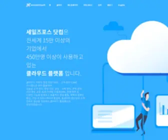 Windmillsoft.kr(세일즈포스닷컴) Screenshot