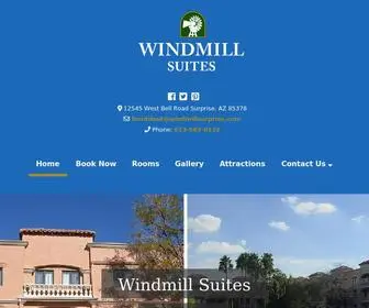 Windmillsurprise.com(Windmill Suites) Screenshot