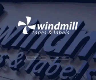 Windmilltapes.co.uk(Windmill Tapes & Labels) Screenshot