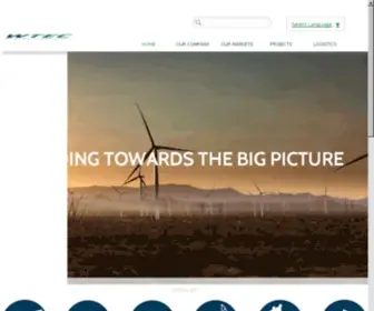 Windnenergy.com(Total energy solutions) Screenshot