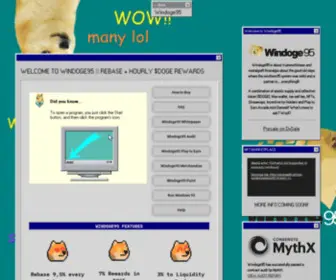 Windoge95.com(Windoge 95) Screenshot