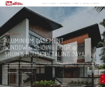 Window-Elements.com(Malaysia Top Aluminium Windows & Doors Supplier) Screenshot