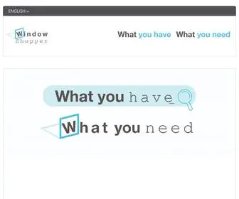 Window-Shopper.com(Window Shopper) Screenshot