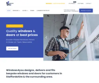 Window4You.co.uk(Double Glazing Stoke on Trent) Screenshot