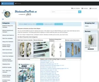 Windowanddoorparts.us(Window door replacement parts) Screenshot
