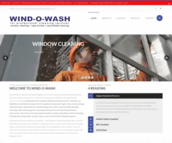 Windowash.co.za(Wind-o) Screenshot