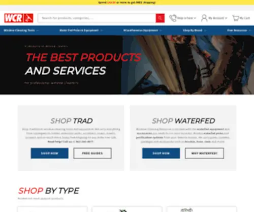 Windowcleaner.com(Window Cleaning Supplies & Resources) Screenshot