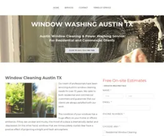 Windowcleanersaustin.com(Window Cleaning Austin TX) Screenshot