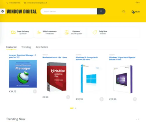 Windowdigital.co.uk(WINDOW DIGTAL LTD) Screenshot