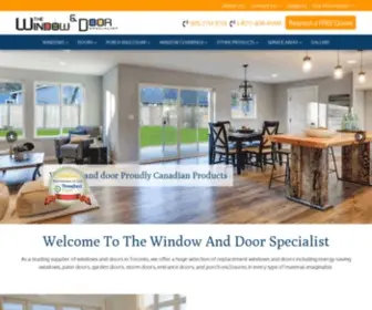 Windowdoorspecialist.com(Window Door Specialists) Screenshot