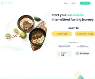 Windowfasting.co(Window Intermittent Fasting Tracker) Screenshot