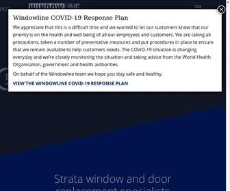 Windowline.com.au(Window and door replacement solutions) Screenshot