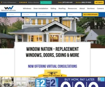 Windownation.com(Window Nation) Screenshot