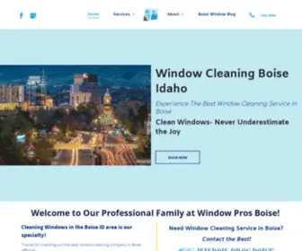 Windowprosboise.com(Boise Window Cleaning) Screenshot