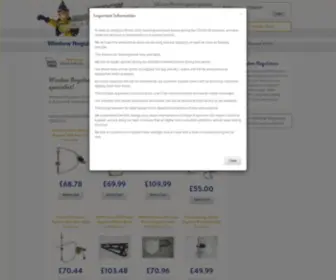 Windowregulatorman.co.uk(Window Regulator Replacement) Screenshot