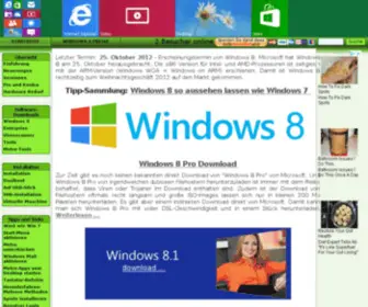 Windows-8-Futter.de(Windows 8 Tipps und Tricks) Screenshot